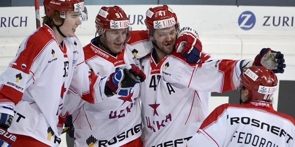 CSKA Moskva do finále Spenglerovho pohára