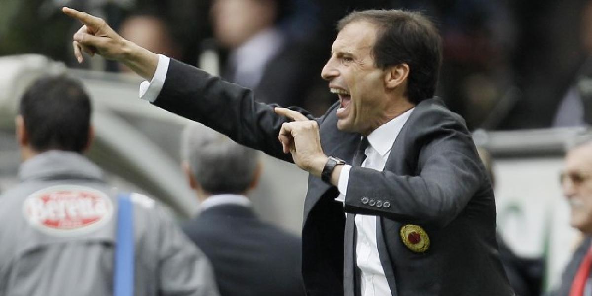 Tréner Allegri po skončení sezóny opustí lavičku AC Miláno