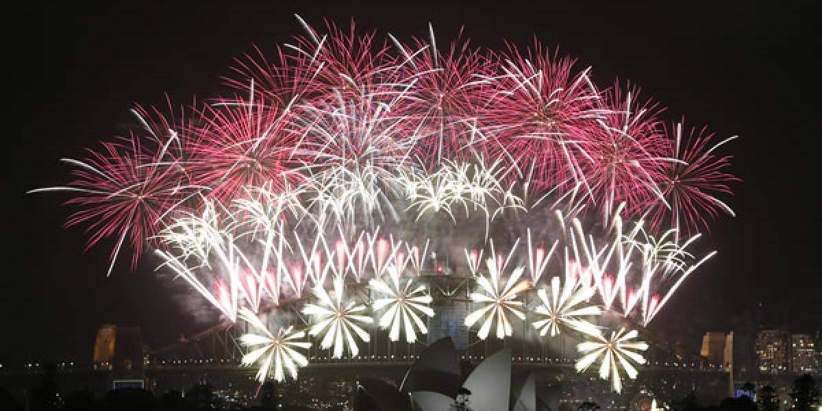 Austrália a Nový Zéland privítali nový rok 2014 búrlivou zábavou