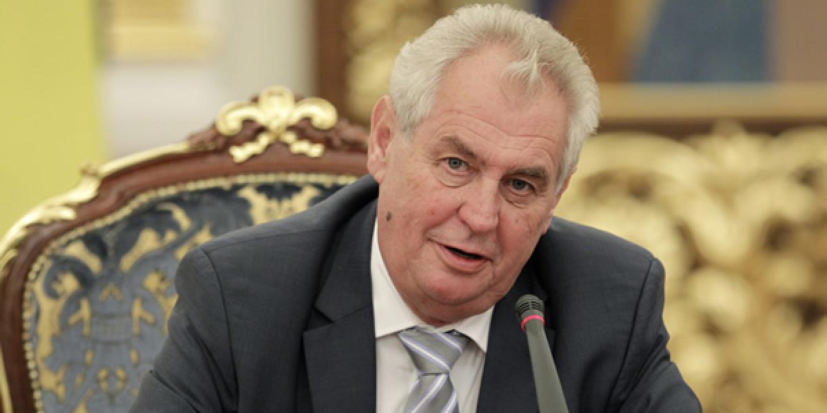 Prezident Zeman prijme Sobotku ešte do konca týždňa
