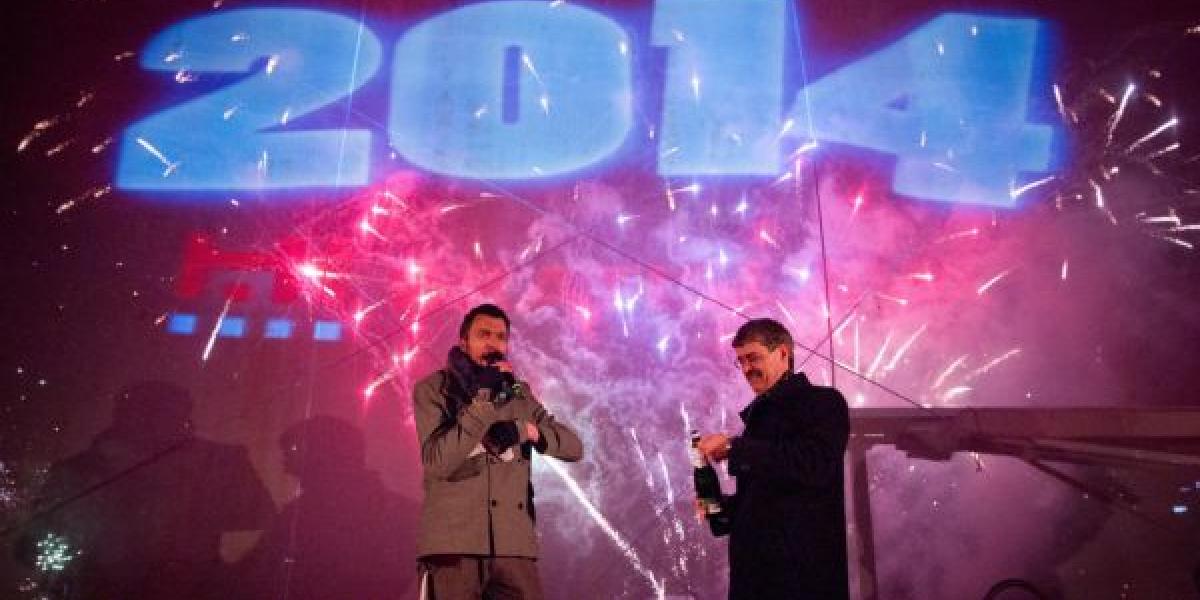 Nový rok privítali Bratislavčania oslavami v centre mesta