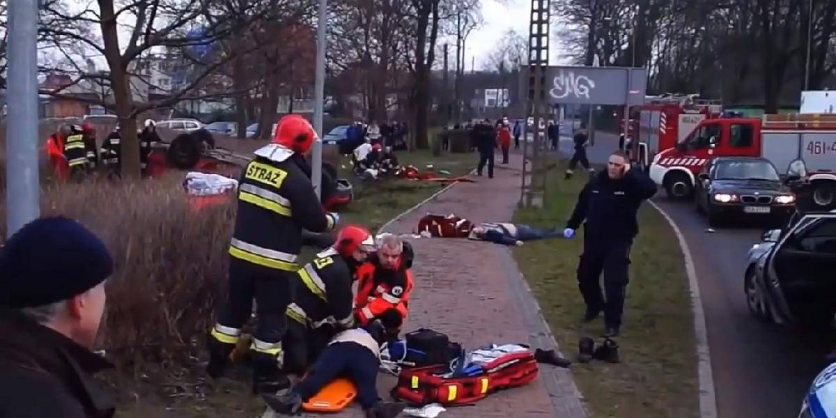 VIDEO Opitý Poliak zabil na pešej zóne šesť ľudí!