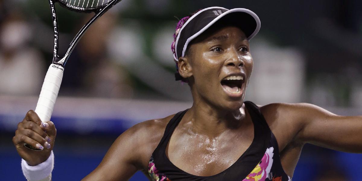 WTA v Auckland: Venus Williamsová proti Ivanovičovej vo finále turnaja 