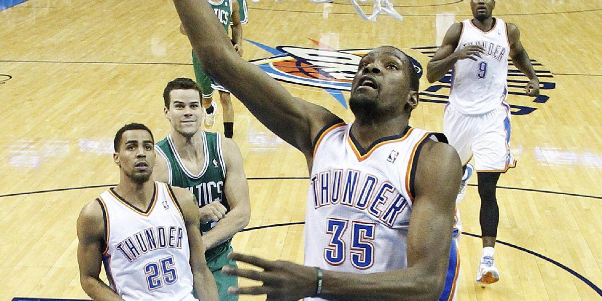 NBA: Oklahome na výhru nestačilo ani 48 bodov Duranta