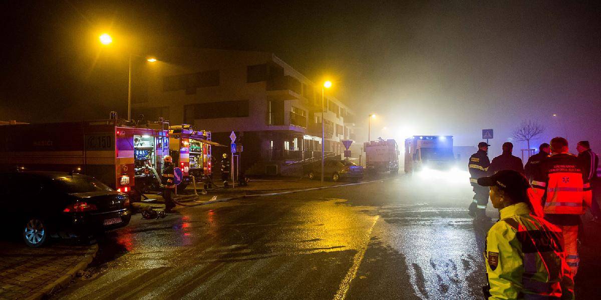 Požiar v podzemných garážach v Bratislave sa podarilo uhasiť