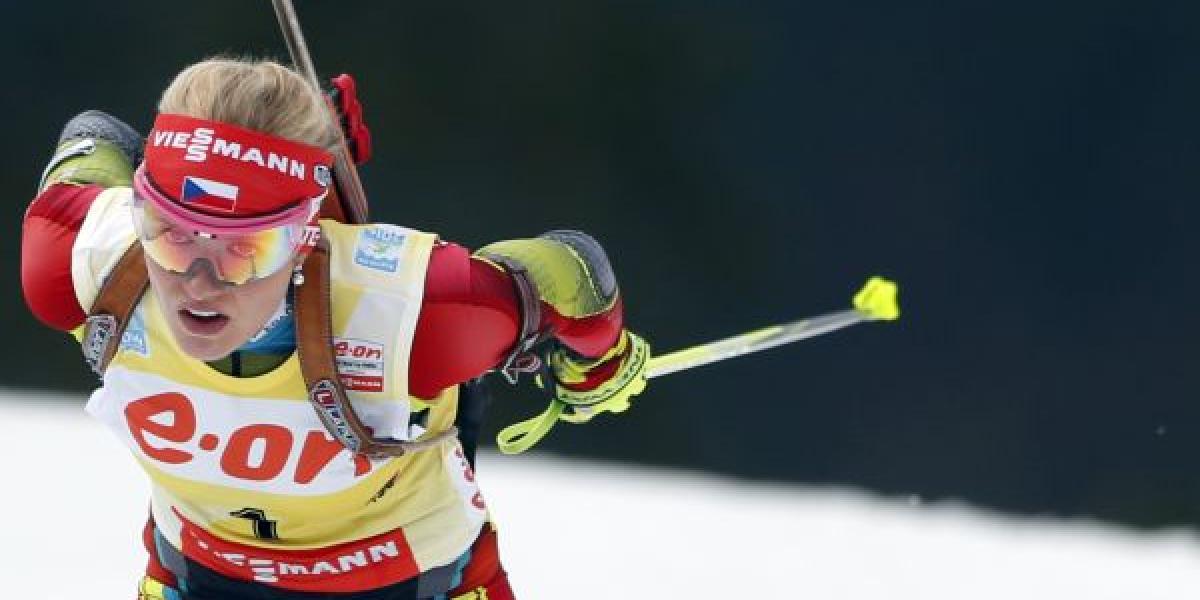 Biatlon-SP: Soukalová víťazne aj v stíhačke, Kuzminová 27.