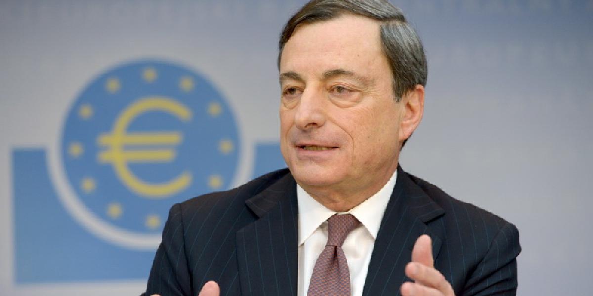 Guvernérom roka sa stal šéf ECB Mario Draghi