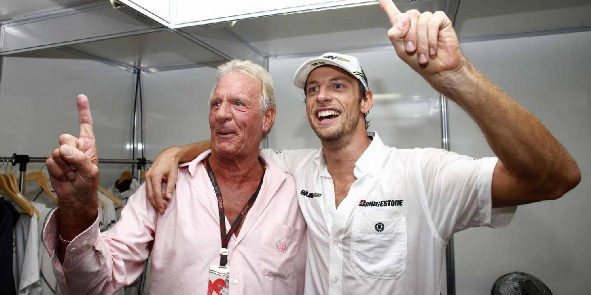 F1: Vo veku 70 rokov zomrel otec Jensona Buttona
