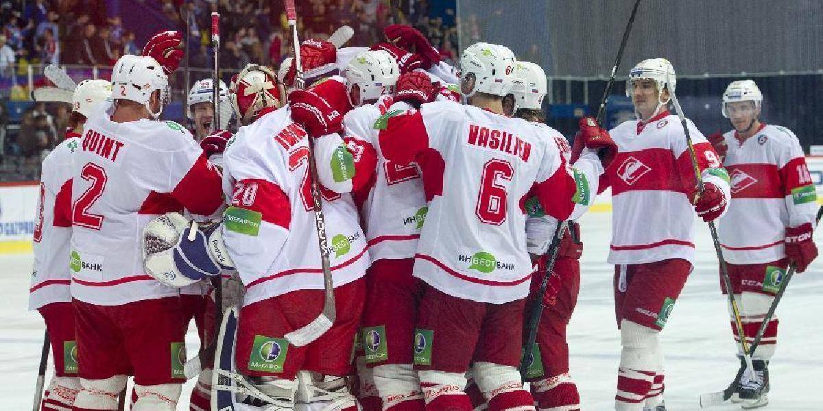 KHL: Liga opäť zachránila moskovský Spartak