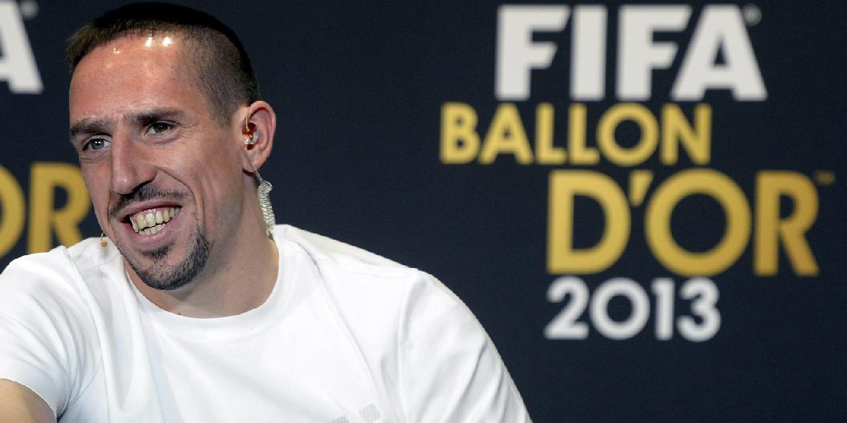 Ribéry: Nie som sebec, Zlatá lopta FIFA nebola mojím cieľom