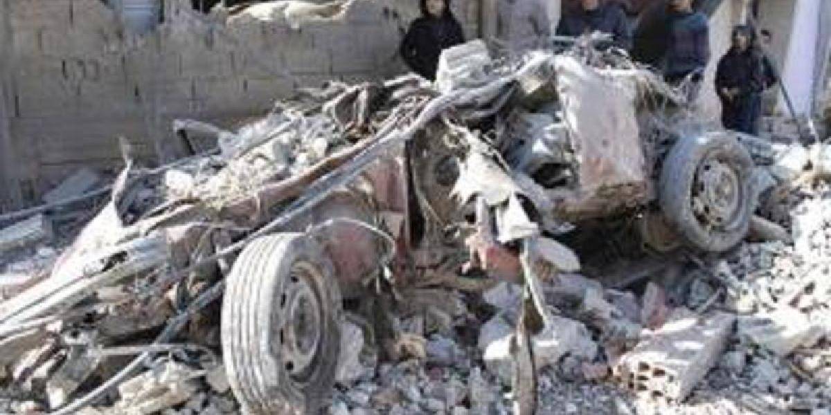 Výbuch bomby v Džarábuluse zabil 26 ľudí, prevažne povstalcov
