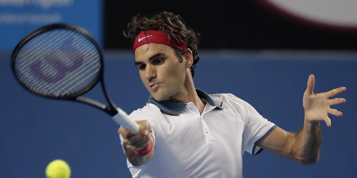 Australian Open: Odsunutý Federer suverénne do 3. kola