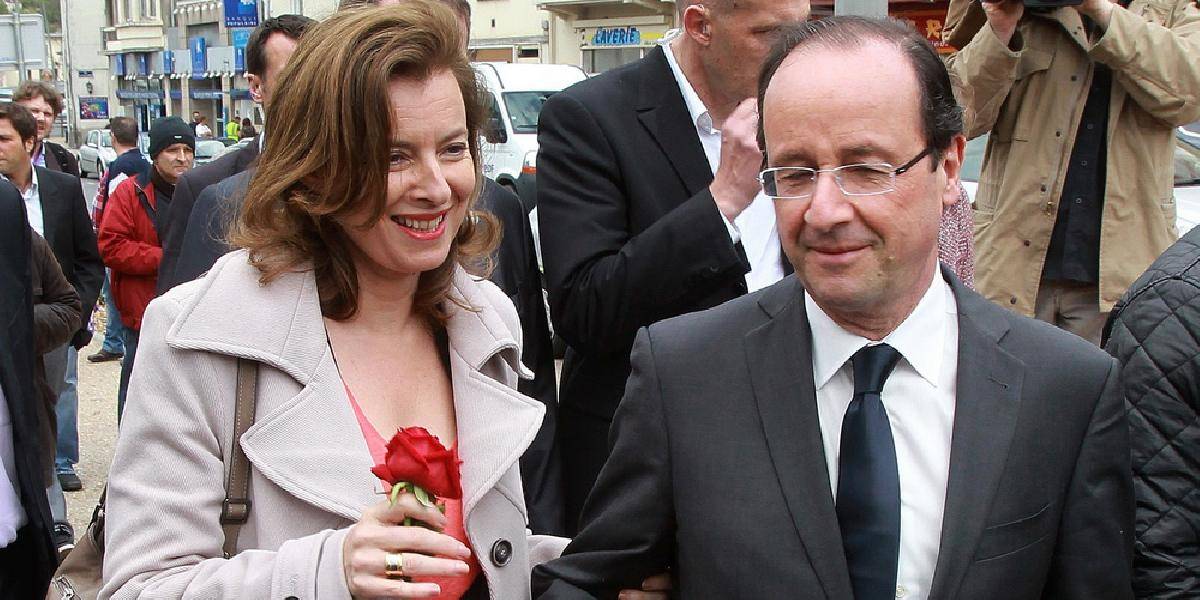 Hollande navštívil svoju partnerku v nemocnici