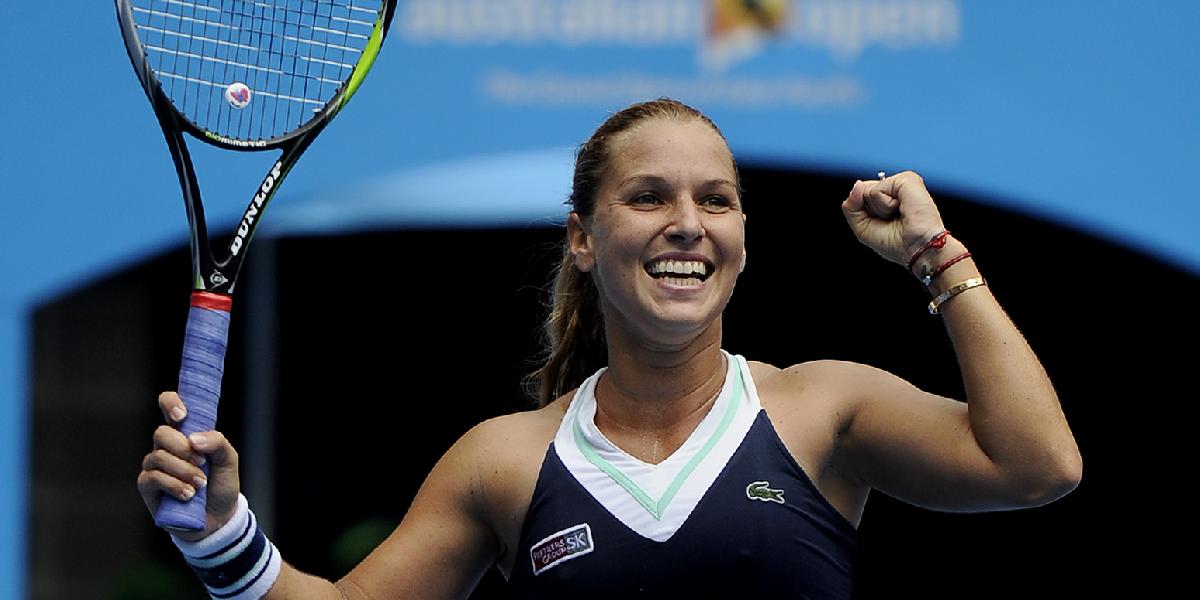 Australian Open: Cibulková do 6. osemfinále na GS, vyzve Šarapovovú