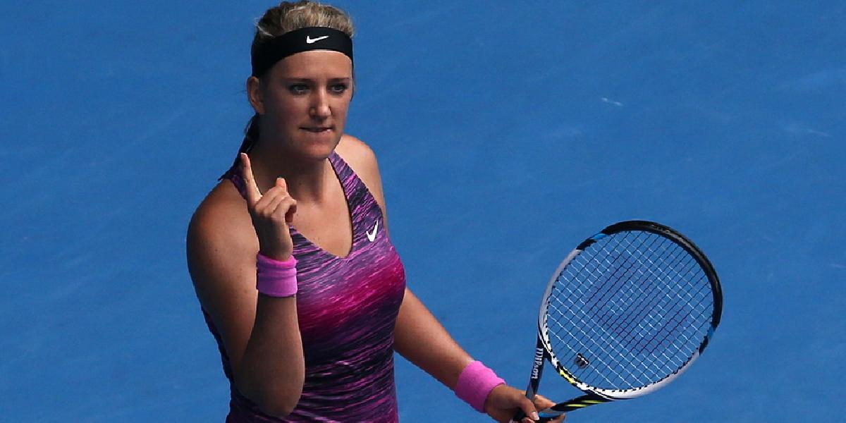 Australian Open: Azarenková cez Stephensovú do štvrťfinále