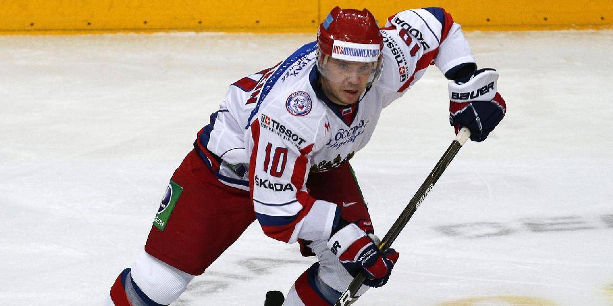 KHL: Hráčmi týždňa sú Jakub Kovář, Denisov a Moziakin