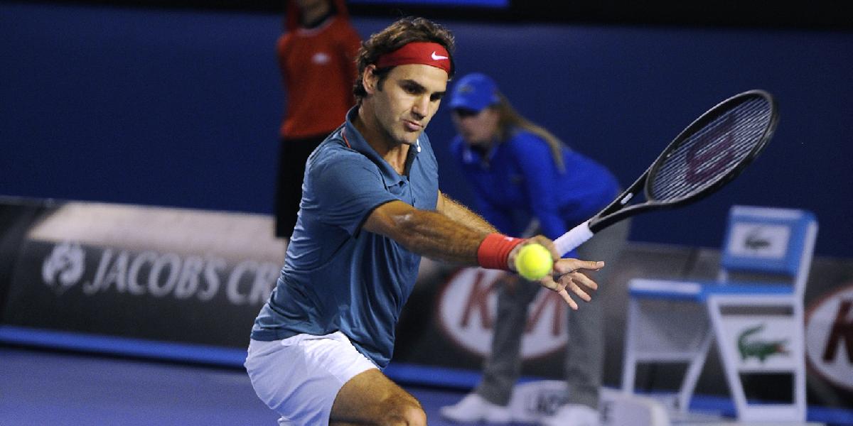 Australian Open: Federer má dvojičky aj na nohách