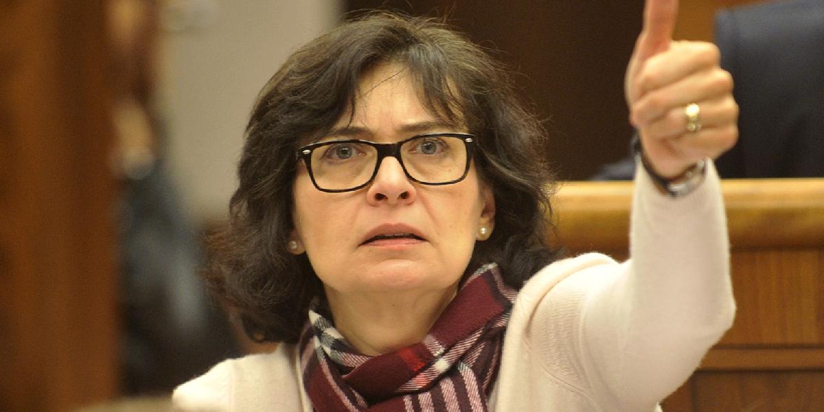 Žitňanská chce oddeliť funkciu predsedu NS SR a súdnej rady