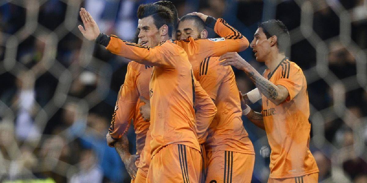 Real Madrid zdolal vo štvrťfinále Kráľovského pohára Espaňol 1:0