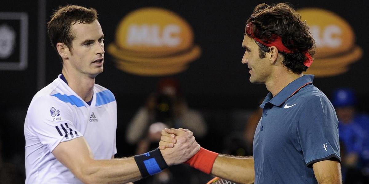 Australian Open: Federer cez Murrayho do semifinále s Nadalom