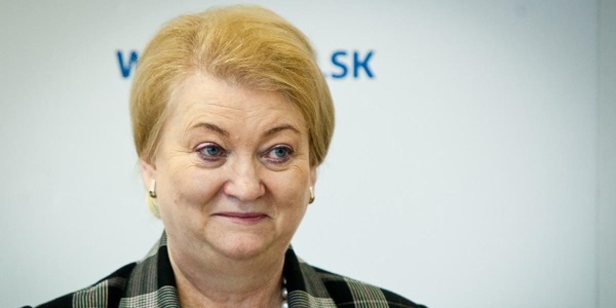KDH: Hnutie povedie do eurovolieb europoslankyňa Anna Záborská