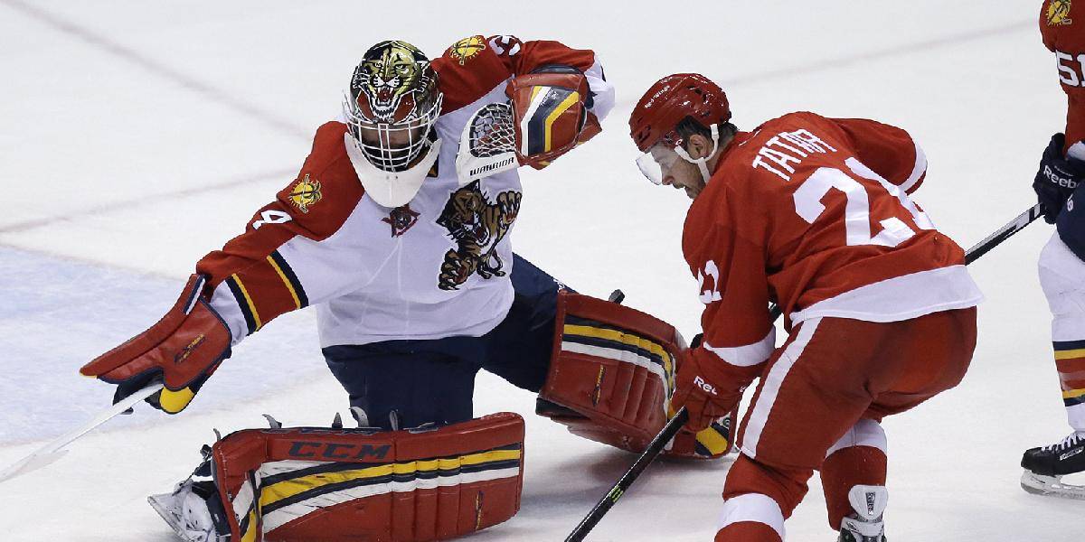 NHL: Tatarove body Detroitu proti Floride k plnému bodovému zisku nestačili