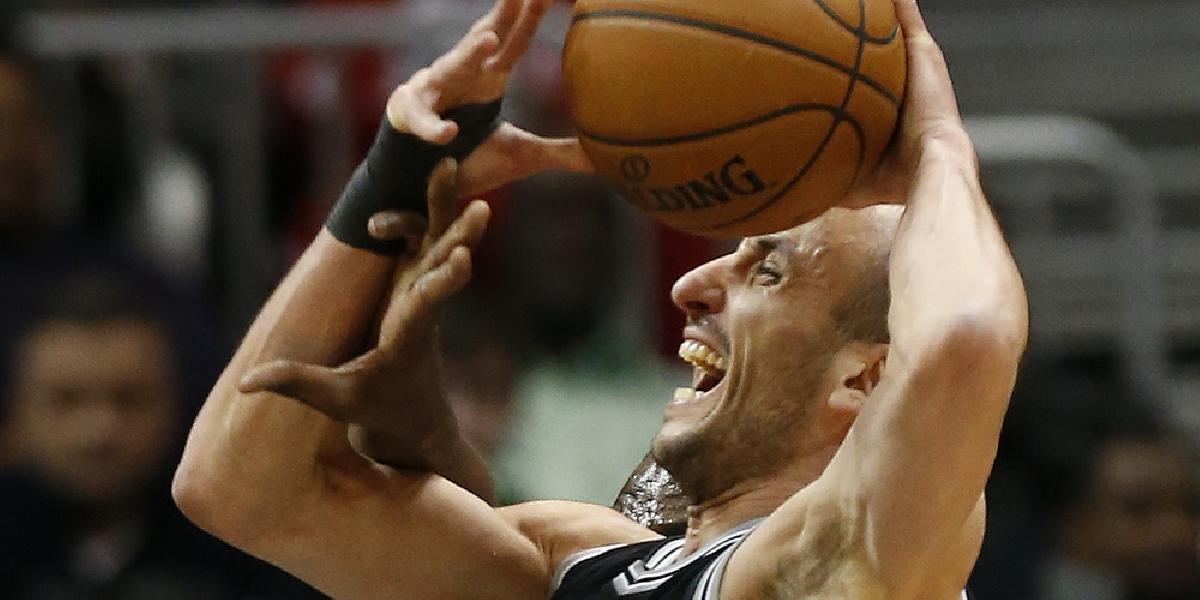 NBA: Zranený Ginobili bude chýbať San Antoniu minimálne tri týždne