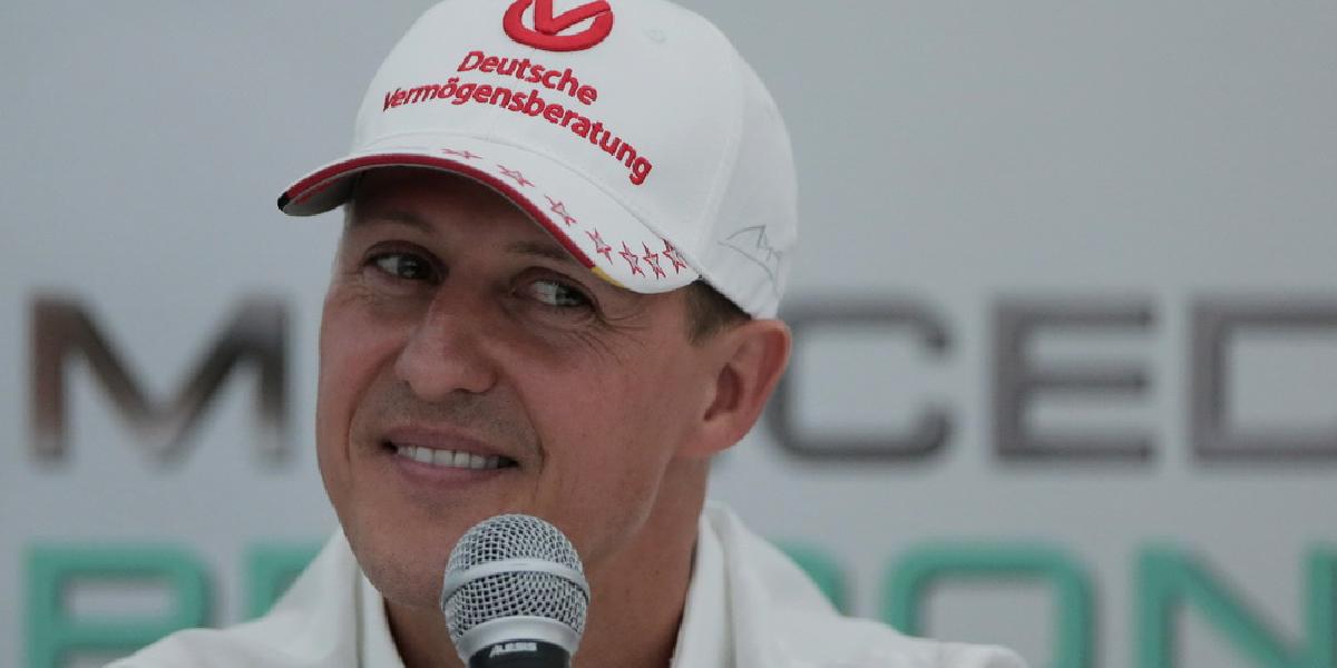 Dobrá správa: Schumachera prebúdzajú z umelého spánku, zažmurkal!