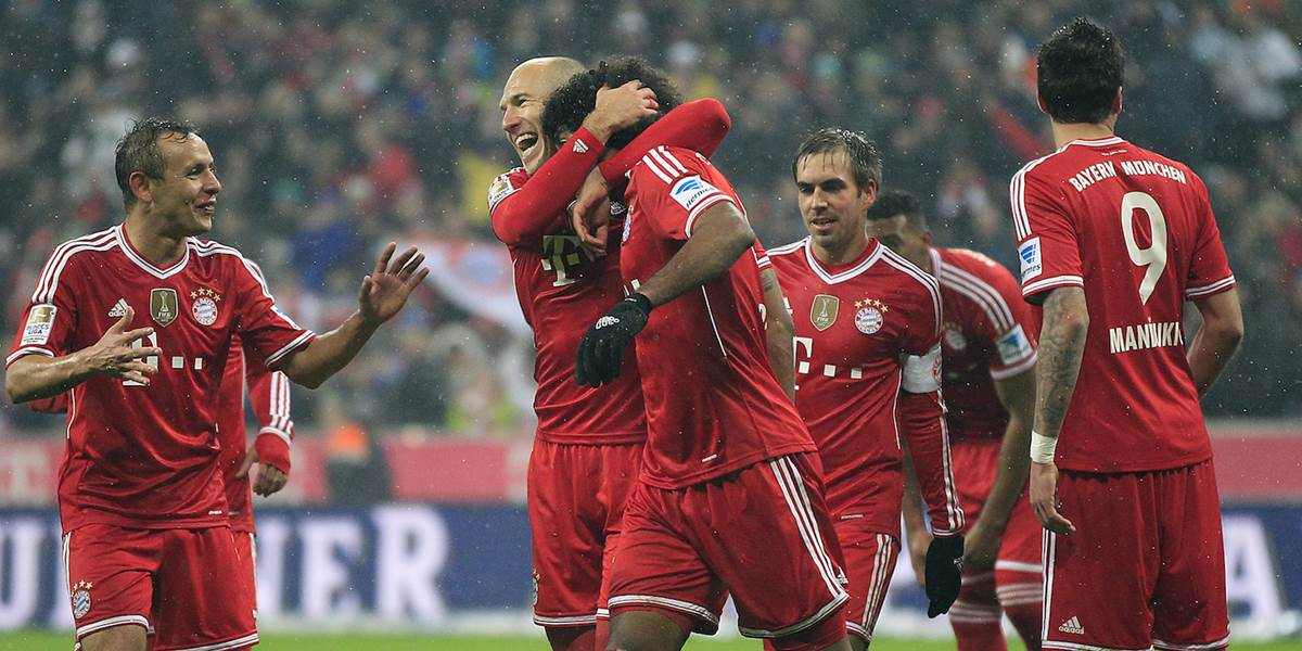 Bayern Mníchov v lige neprehral už 44 duelov
