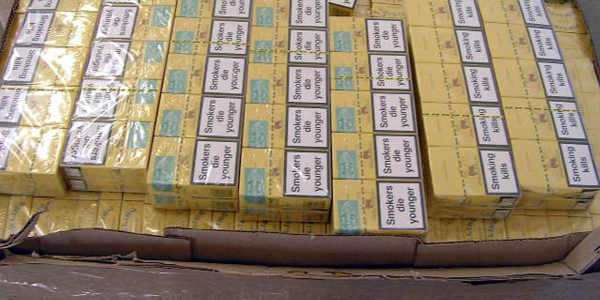 Colníci zaistili vyše 600-tisíc nelegálnych cigariet