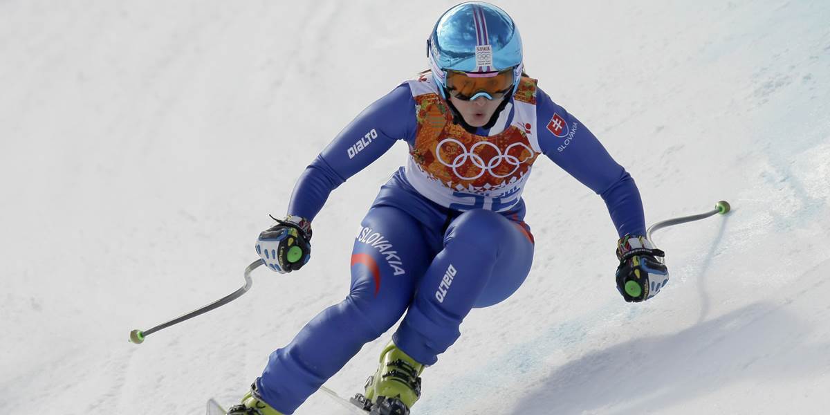 V zjazdovom lyžovaní Gantnerová doplatila na koleno, Saalová na chyby