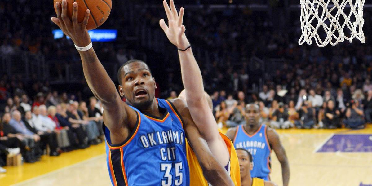 NBA: Oklahomu ťahal z kaše 43-bodový Durant