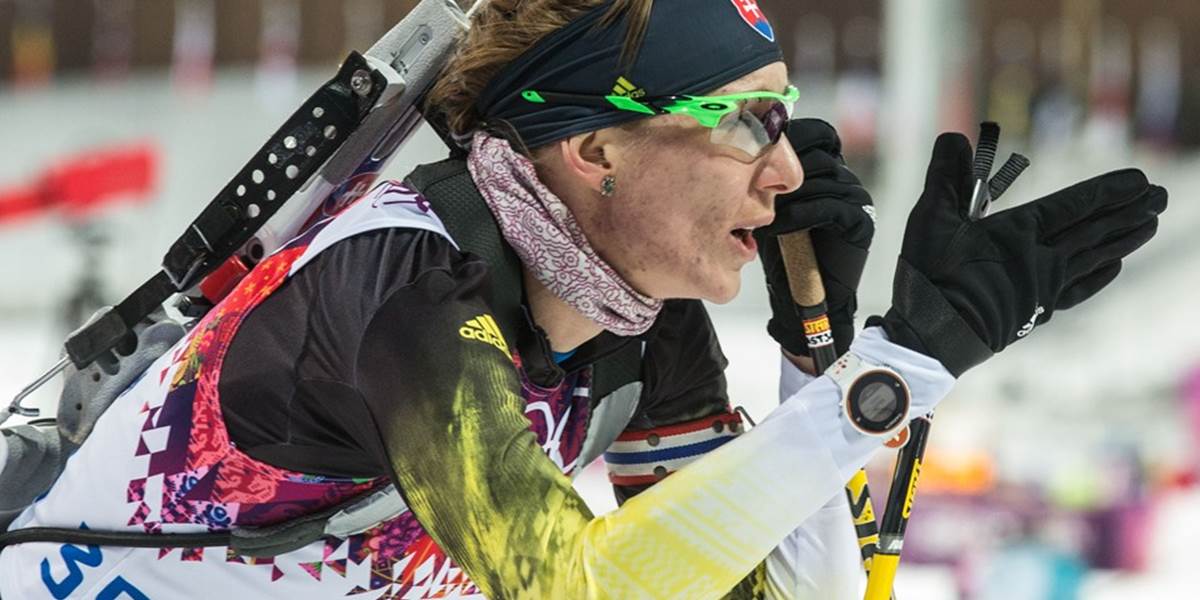 Biatlon: Kuzminová nezískala medailu na 15km, zlato má Domračevová
