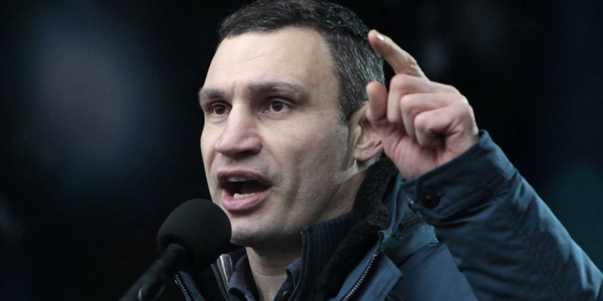 Najvýraznejšou postavou ukrajinskej opozície je Vitalij Kličko
