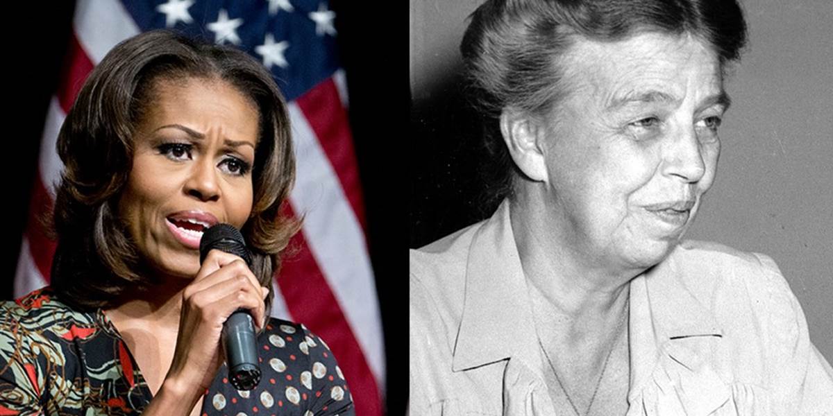 Prieskum: Najlepšou prvou dámou USA bola Rooseveltová, Obamová je piata