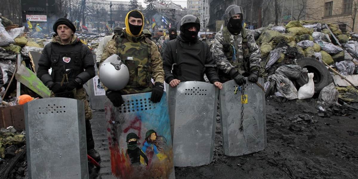 Ukrajinská opozícia zvoláva do Kyjeva všetkých ukrajinských mužov