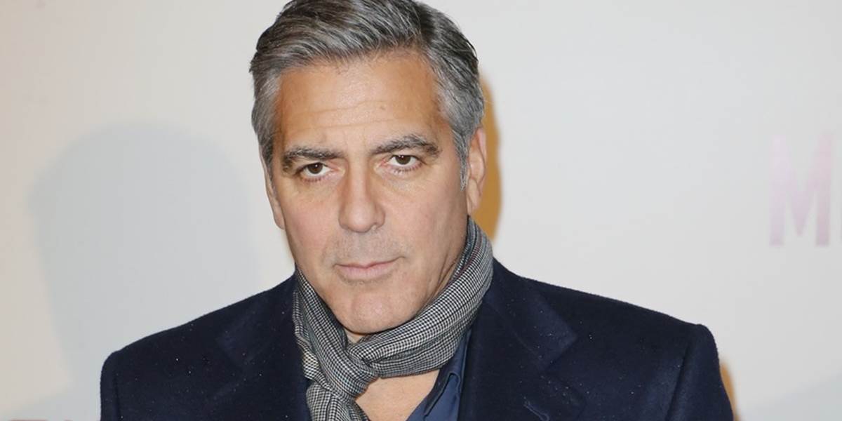 George Clooney uviedol svoj nový film Pamiatkari v Bielom dome