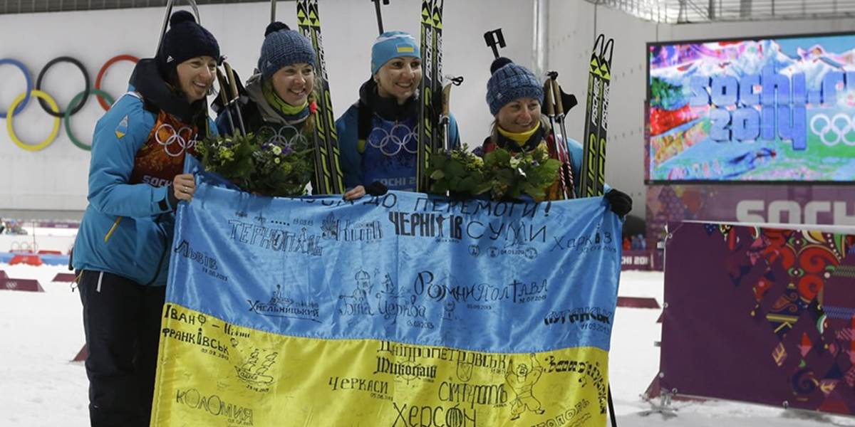 Biatlon: V štafetách Slovenky nedobehli cieľa!: Zlaté Ukrajinky