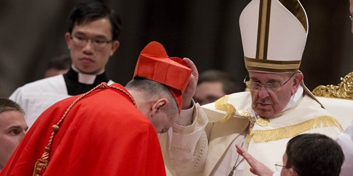 Pápež František vymenoval 19 nových kardinálov