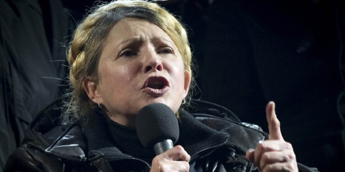 Tymošenková na Majdane vyzvala na pokračovanie protestov