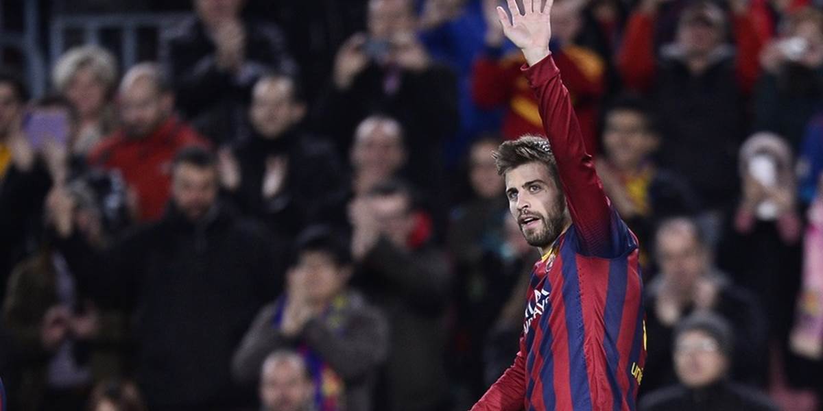 Piqué sa zranil, Barcelone bude chýbať dva týždne