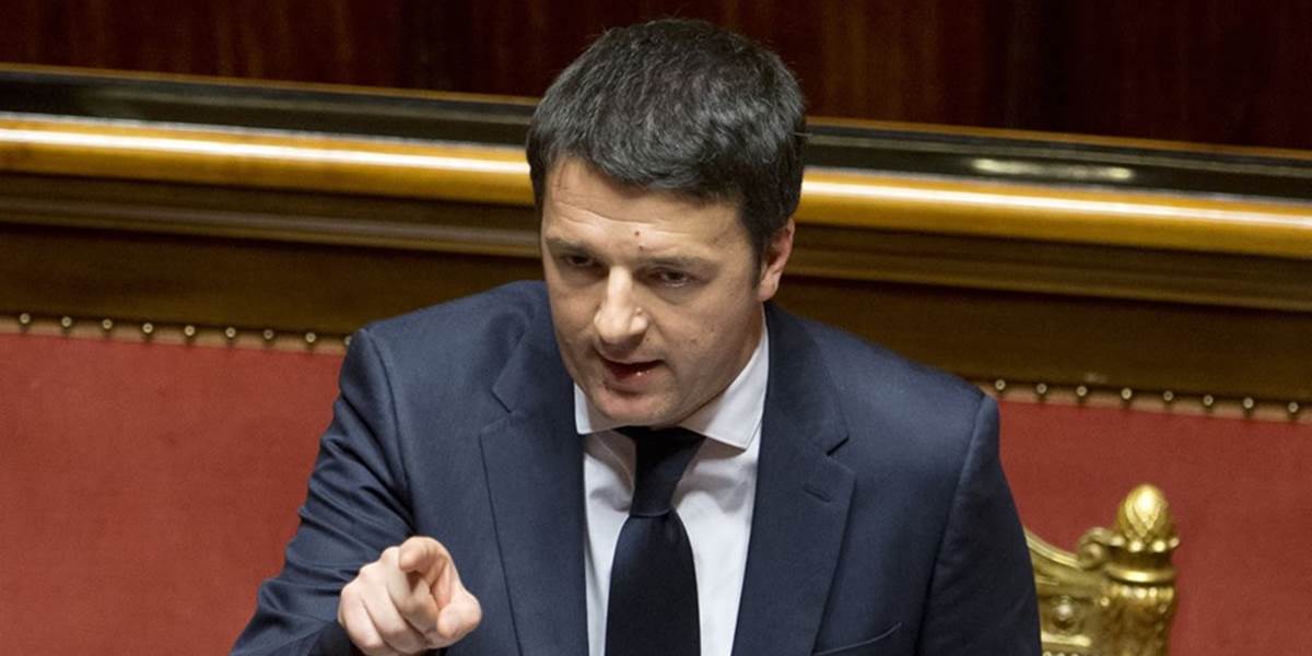 Nový premiér Renzi: Prestaňme z problémov Talianska obviňovať EÚ