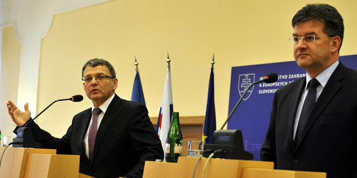 Šéfovia diplomacií Slovenka a Česka: Máme záujem pomôcť Ukrajine
