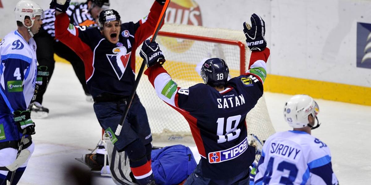 KHL: Slovan zdolal Dinamo Minsk po nájazdoch a stále živí šancu na play off