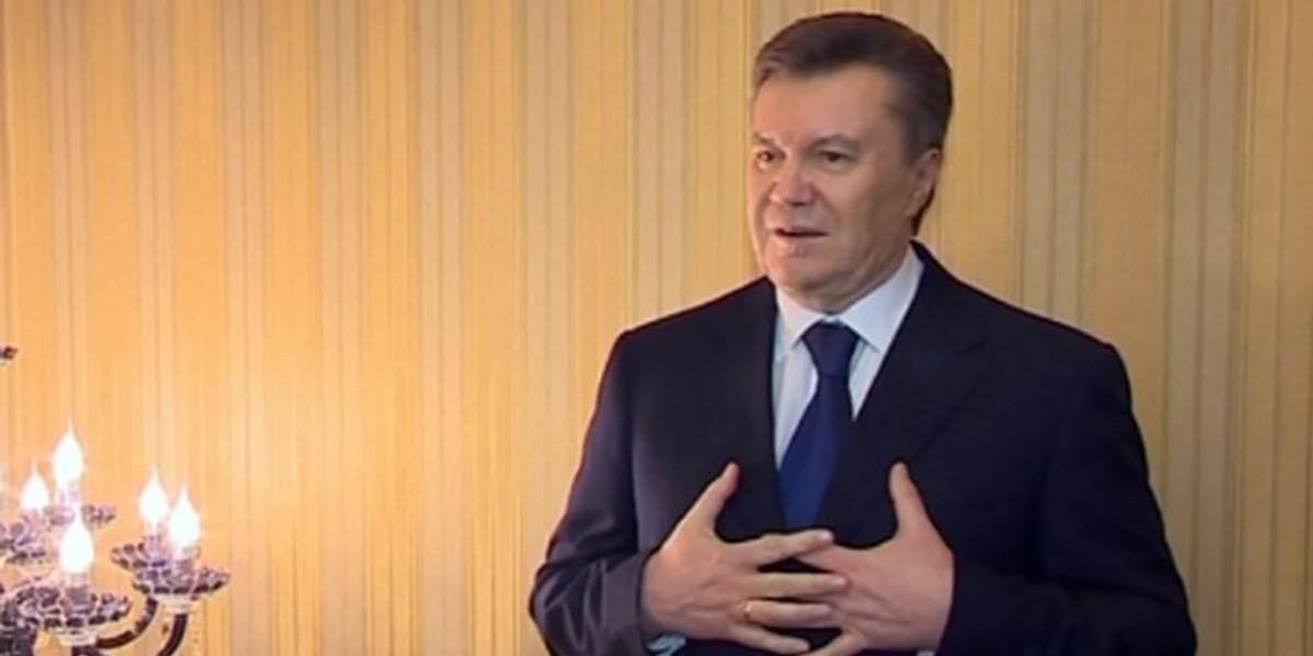 Janukovyč chce v Rusku tlačovku, považuje sa za prezidenta