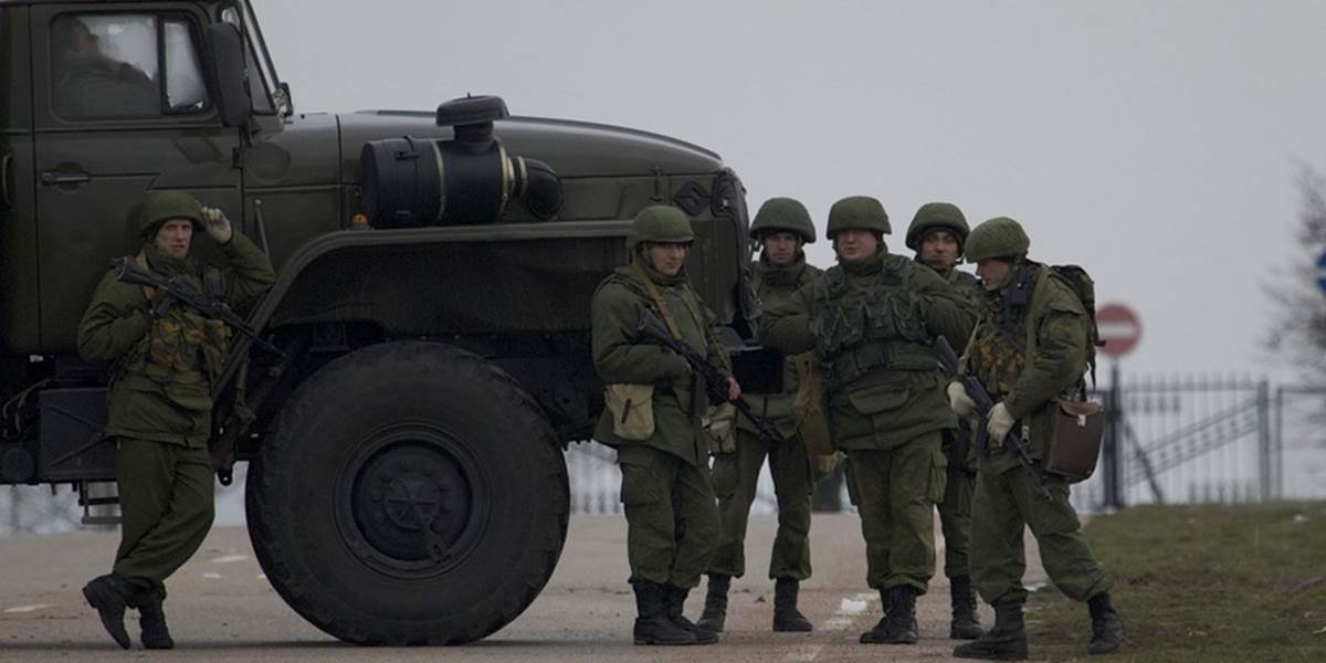 Ruskí vojaci obkľúčili stanovište ukrajinskej pohraničnej stráže na Kryme