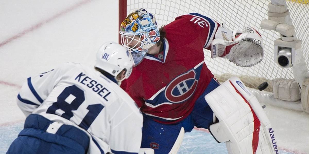 NHL: Budaj nezabránil tesnej prehre Montrealu, Halák iba na striedačke