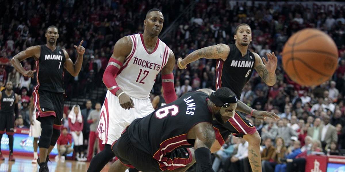 NBA: Houston ubránil Jamesa a zdolal Miami