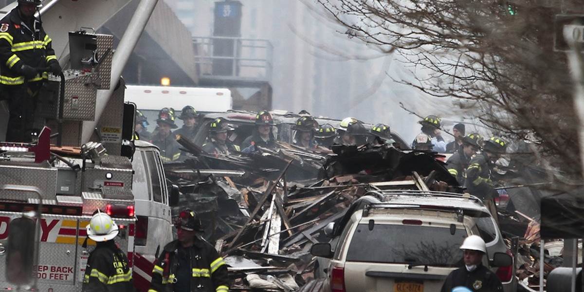 Výbuch plynu na Manhattane má už najmenej 7 obetí
