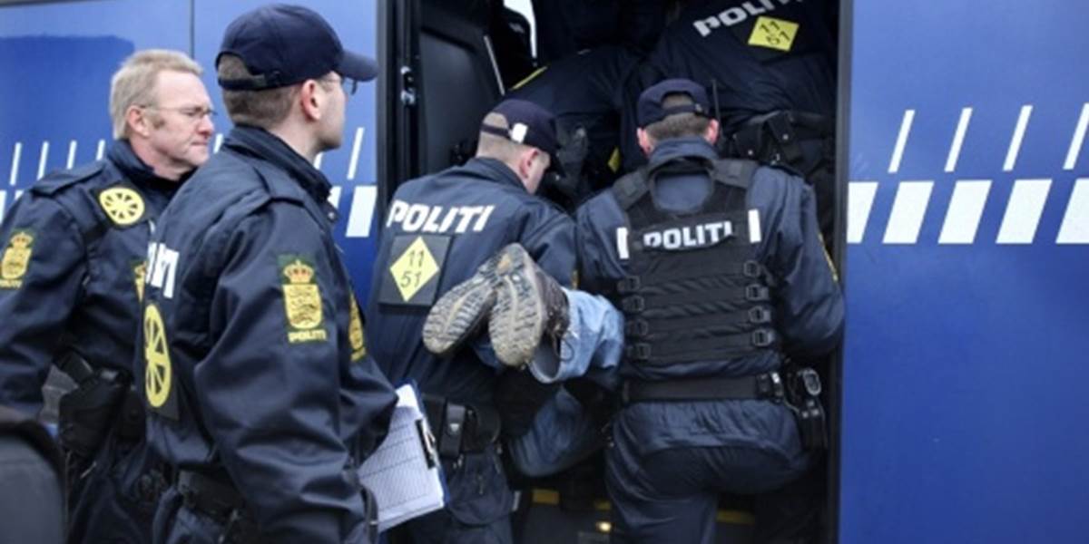 Dánska polícia zatkla 80 ľudí pri razii proti drogám najmä v Christianii